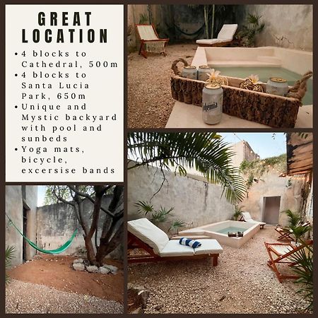Unique Mystic Pool Yard Only 3 Blocks Main Sq Villa Merida Exterior photo